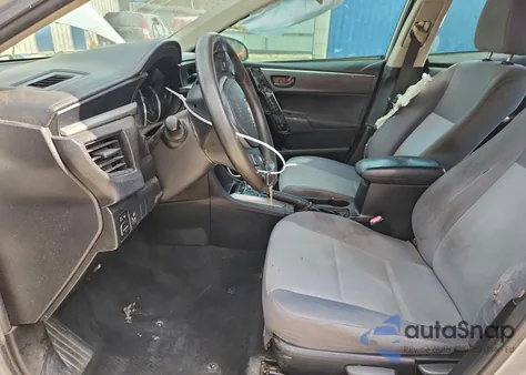 2014 Toyota Corolla L z USA, uszkodzony, nr VIN 2T1BURHE1EC020708